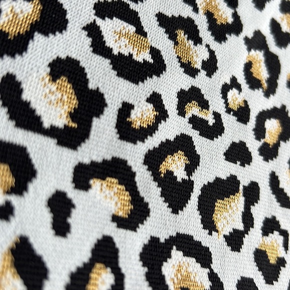 The Upside Ice Leopard Crop Top Size 8 - Picture 4 of 12